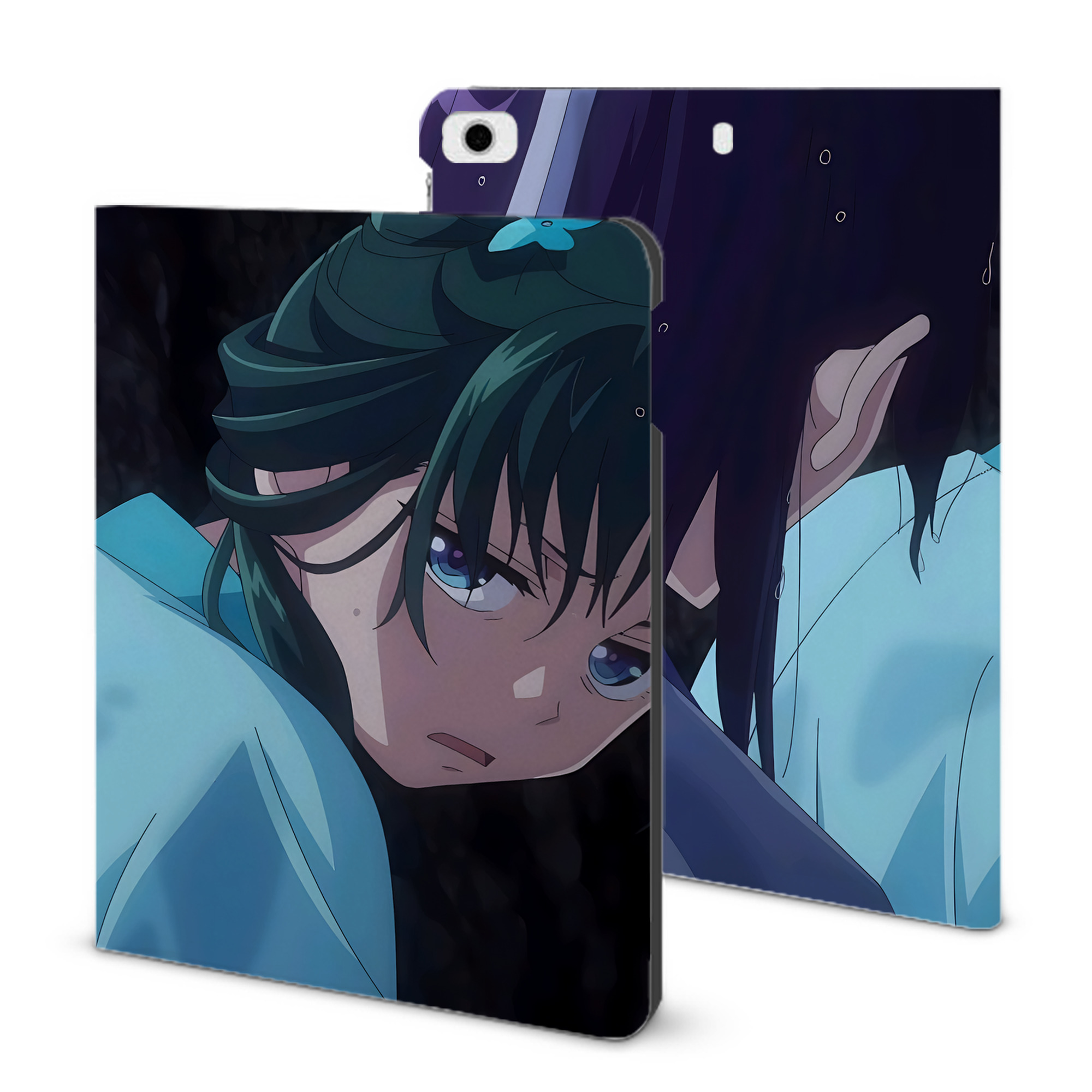 （画像用） 薬屋のひとりごと The Apothecary Diaries IPad ケース ブック型 PUレザー TPU 耐衝撃 軽量 薄型 ペン収納なし 全面保護 IPad 各モデル対応